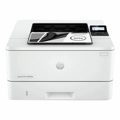 Принтер лазерный HP LaserJet Pro 4003dw, А4, 40 стр./мин., 80000 стр./мес., ДУПЛЕКС, Wi-Fi, сетевая
