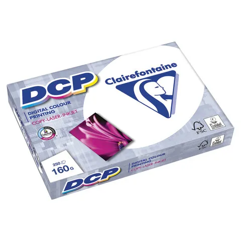 Бумага для лазерной и струйной печати А3 160 г/м 250л марка А++ CLAIREFONTAINE Франция 170%CIE,1843C