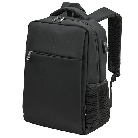 Рюкзак BRAUBERG FUNCTIONAL с отделением для ноутбука, USB-порт, багаж лента, Firm, 43x30x15 см, 2725