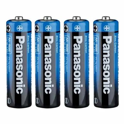 Батарейки PANASONIC AA R6 (316), 1шт, пальчиковые, 1.5 В