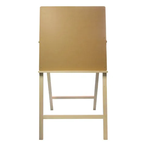 Мольберт напольный BRAUBERG ART "CLASSIC" "Хлопушка", планшет 60x60 см, в собранном виде 60x120x5 см