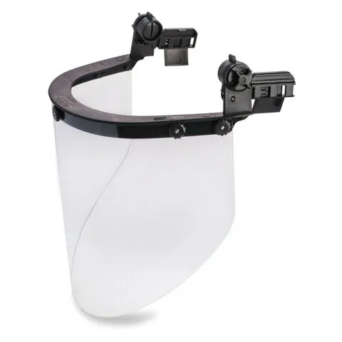 Щиток защитный лицевой РОСОМЗ КБТ Визион Titan, экран из поликарбоната 220х385мм, толщиной 2 мм, уни