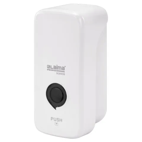 Дозатор для жидкого мыла LAIMA PROFESSIONAL PREMIUM, НАЛИВНОЙ, 1 л, белый, ABS-пластик, 609509