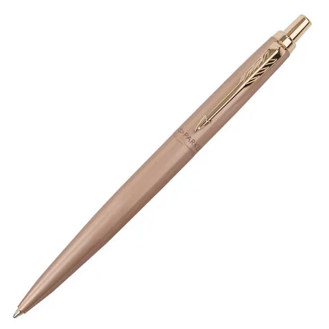 Ручка шариковая Parker "Jotter XL Monochrome Pink Gold" синяя, 1,0мм, кнопочн., подарочная упаковка