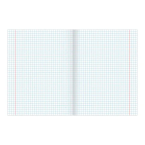 Тетрадь 18 л. BRAUBERG КЛАССИКА, клетка, обложка картон, ЖЕЛТАЯ, 104728