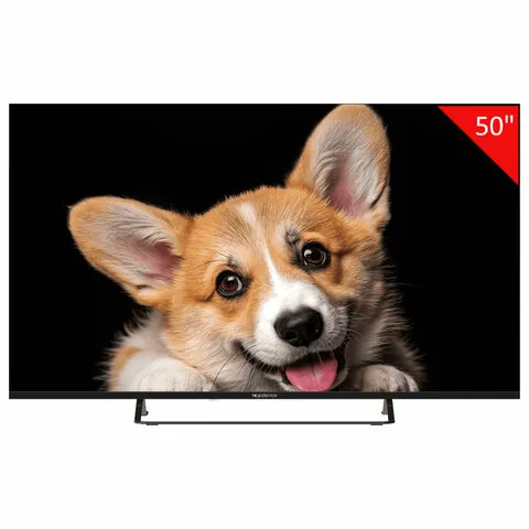 Телевизор TOPDEVICE TDTV50CS03U_BK, 50'' (126 см), 3840x2160, 4K, 16:9 SmartTV, Wi-Fi, Bluetooth, че