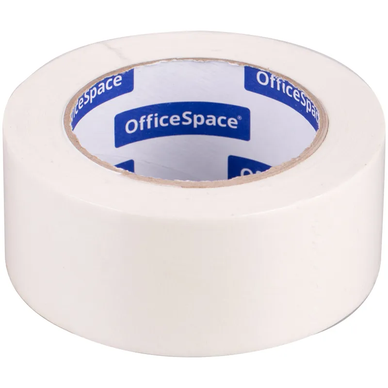 Клейкая лента малярная OfficeSpace, 48мм*50м, ШК, 178289