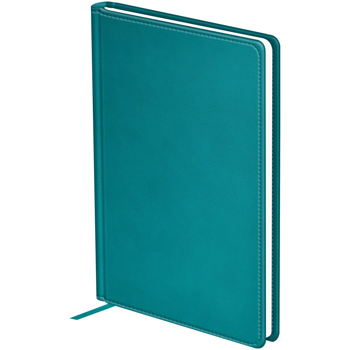 Ежедневник недатированный, А5, 136л., твердый переплет, кожзам, BG "Winner. Dark teal", темно-бирюзо