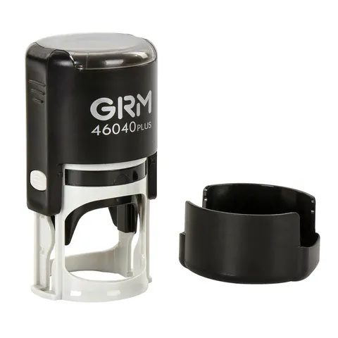 Печать самонаборная круглая GRM R40 plus, 1,5 круга, касса в комплекте