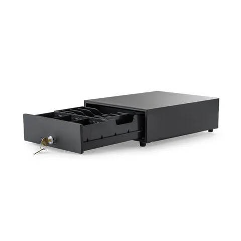 Ящик денежный механический АТОЛ SB-245-B, 245х320х90 мм, без подключения ККМ, черный, 44003