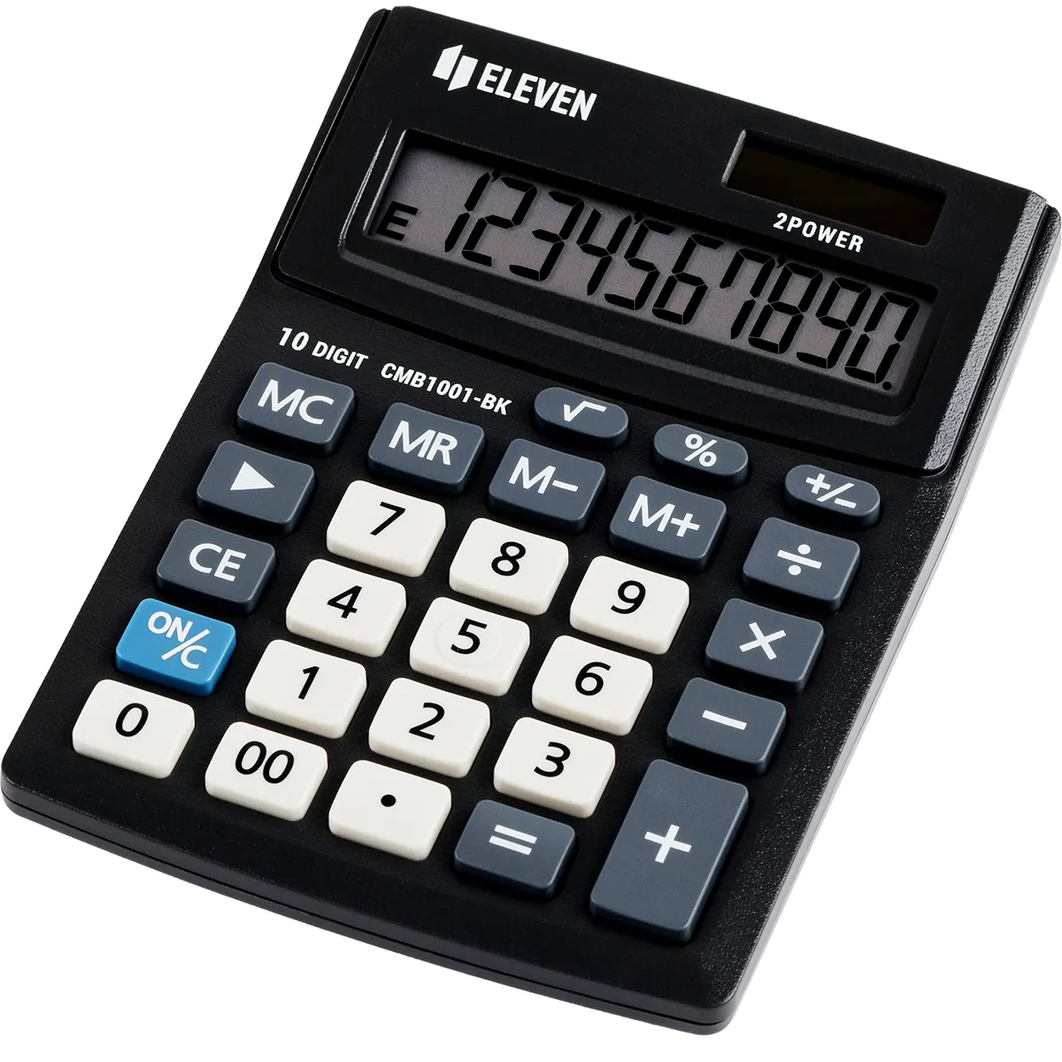 Калькулятор настольный Eleven Business Line CMB1001-BK, 10 разрядов, двойное питание, 102*137*31мм, 
