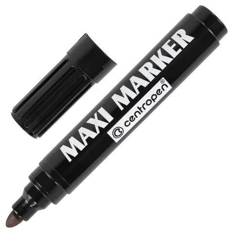 Маркер для промышленной маркировки CENTROPEN MAXI MARKER, ЧЕРНЫЙ, 2-4 мм, 8936/1Ч