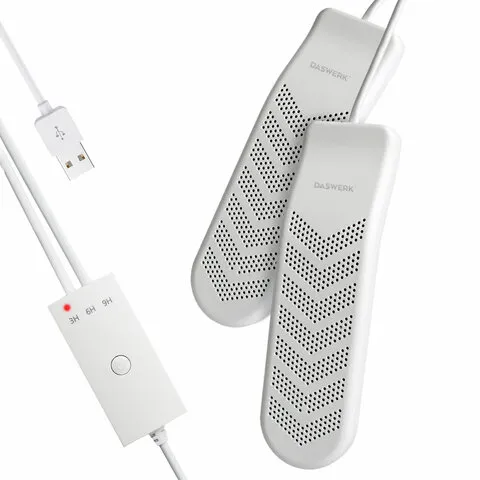 Сушилка для обуви электрическая с таймером, USB-разъём, сушка для обуви, 9 Вт, DASWERK (ДАСВЕРК), SD