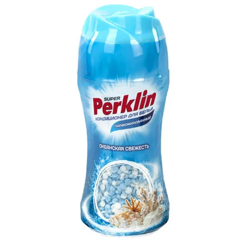 Кондиционер (концентрат) для белья, в гранулах, 250 г, PERKLIN (ПЕРКЛИН) SUPER "Океанская свежесть",