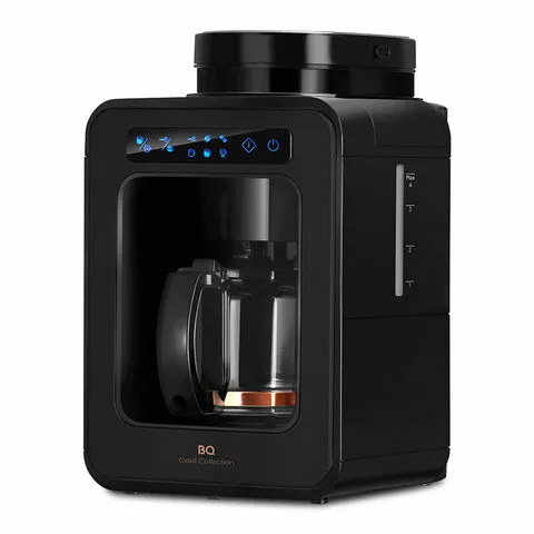 Кофеварка капельная с кофемолкой BQ (БИ-КЬЮ) CM7000, 600 Вт, объем 0,6 л, поддержание температуры, 8