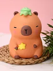 Копилка "Capybara turtle", brown, 19 см.