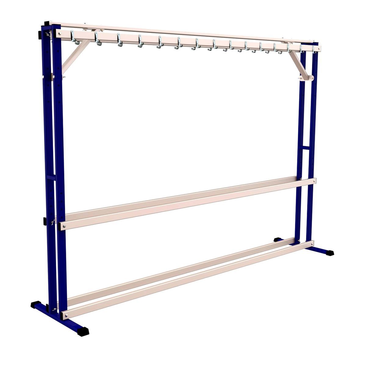 Стойка для беговых лыж ZSO двухсторонняя на 30 пар