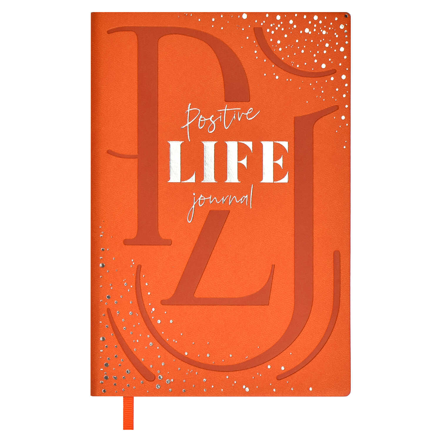 Записная книжка ESCALADA "Мысли позитивно" Виннер оранжевый А6+, 120 л., мягкий переплет