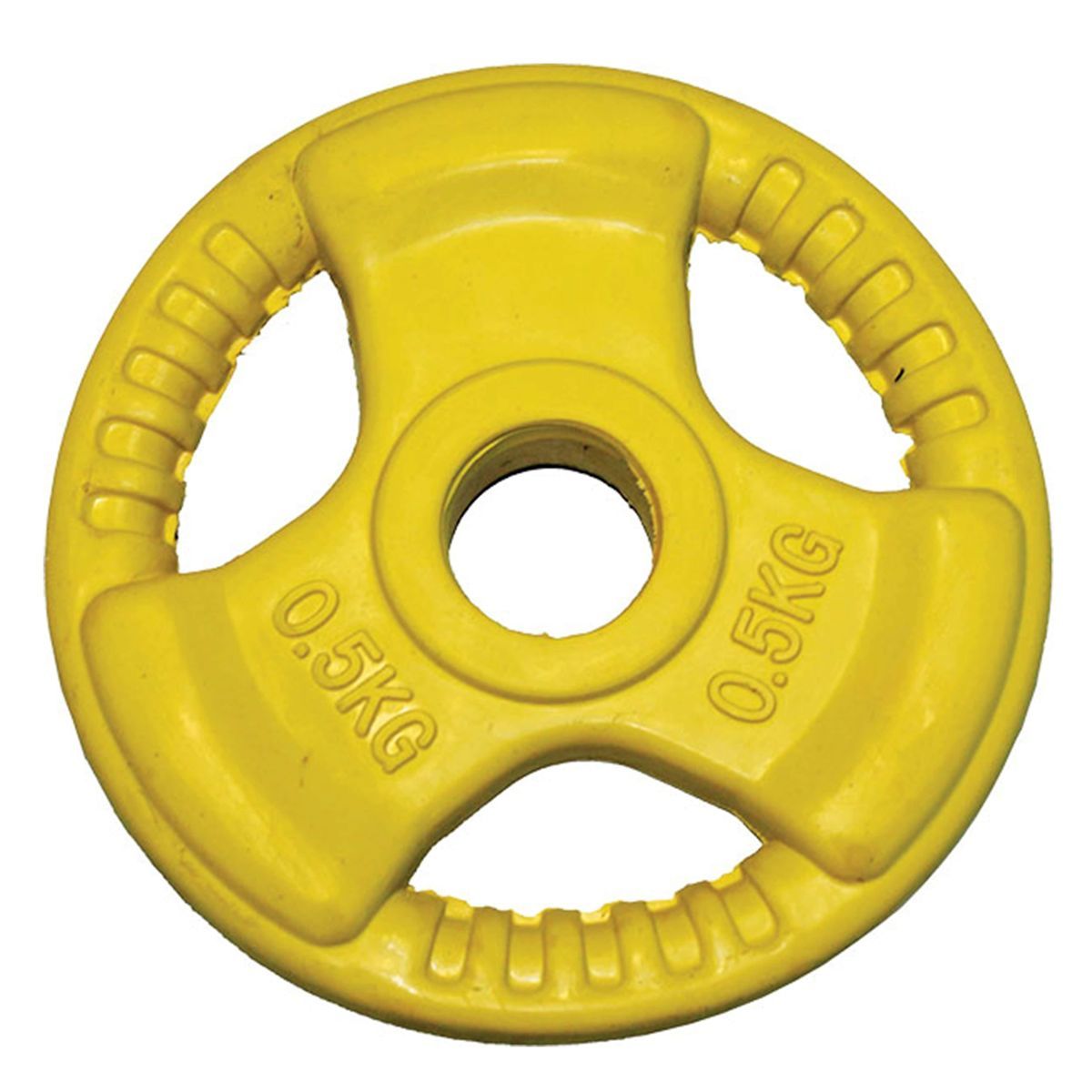 Диск обрезиненный ZSO цветной 3 HANDLE D-26, 0,5 кг