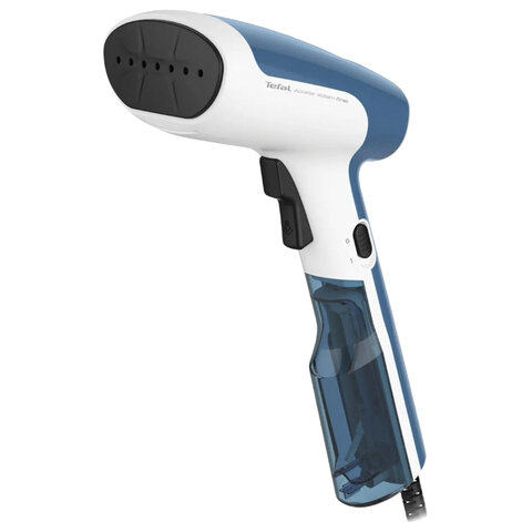 Отпариватель ручной TEFAL DT6130E0, 1300 Вт, пар 20 г/мин, резервуар 0,07 л, 1 режим, белый, 1830007