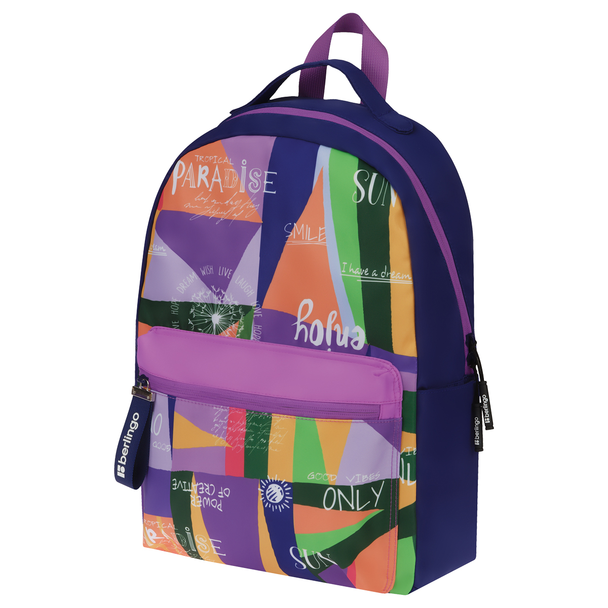 Рюкзак Berlingo "Jumble" 41*28*16 см, 1 отделение, 3 кармана, уплотненная спинка
