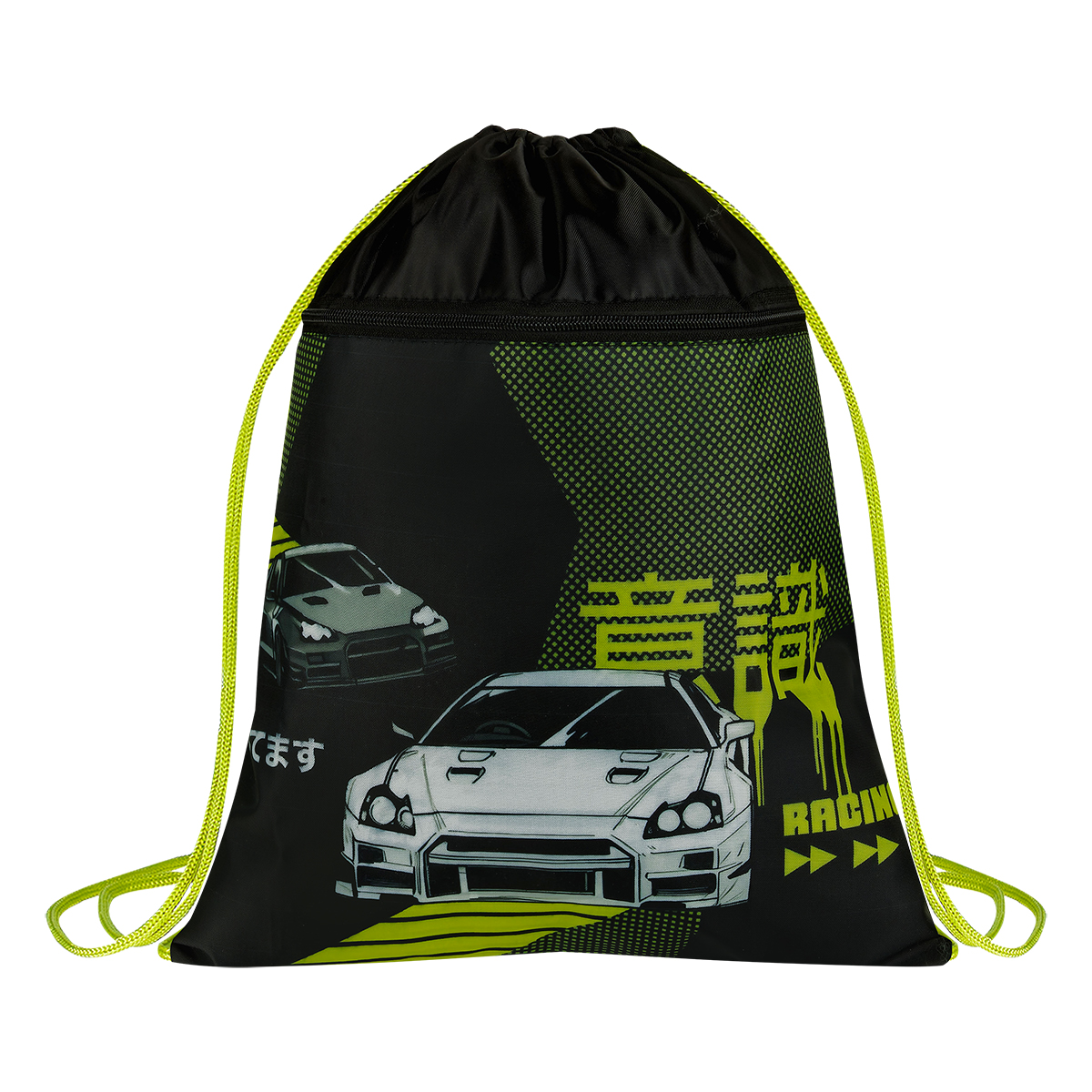 Мешок для обуви 1 отделение ArtSpace "Street Racer", 340*420мм, карман