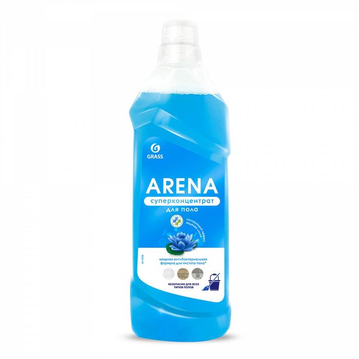 Средство для пола с полирующим эффектом GRASS ARENA водная лилия (канистра 1 л)