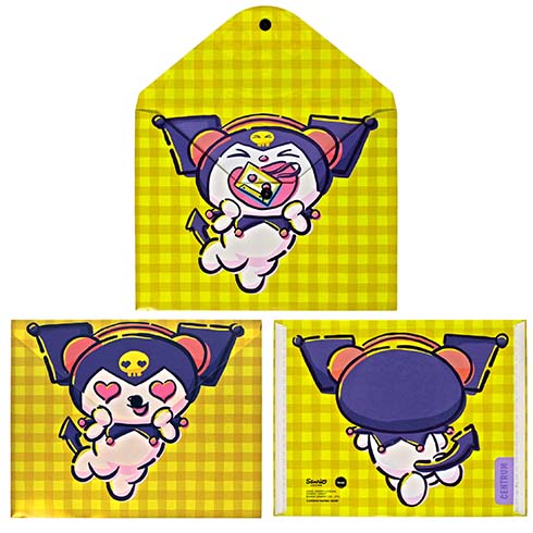 Папка-конверт на кнопке A5 Centrum "Куроми" 180 мкм