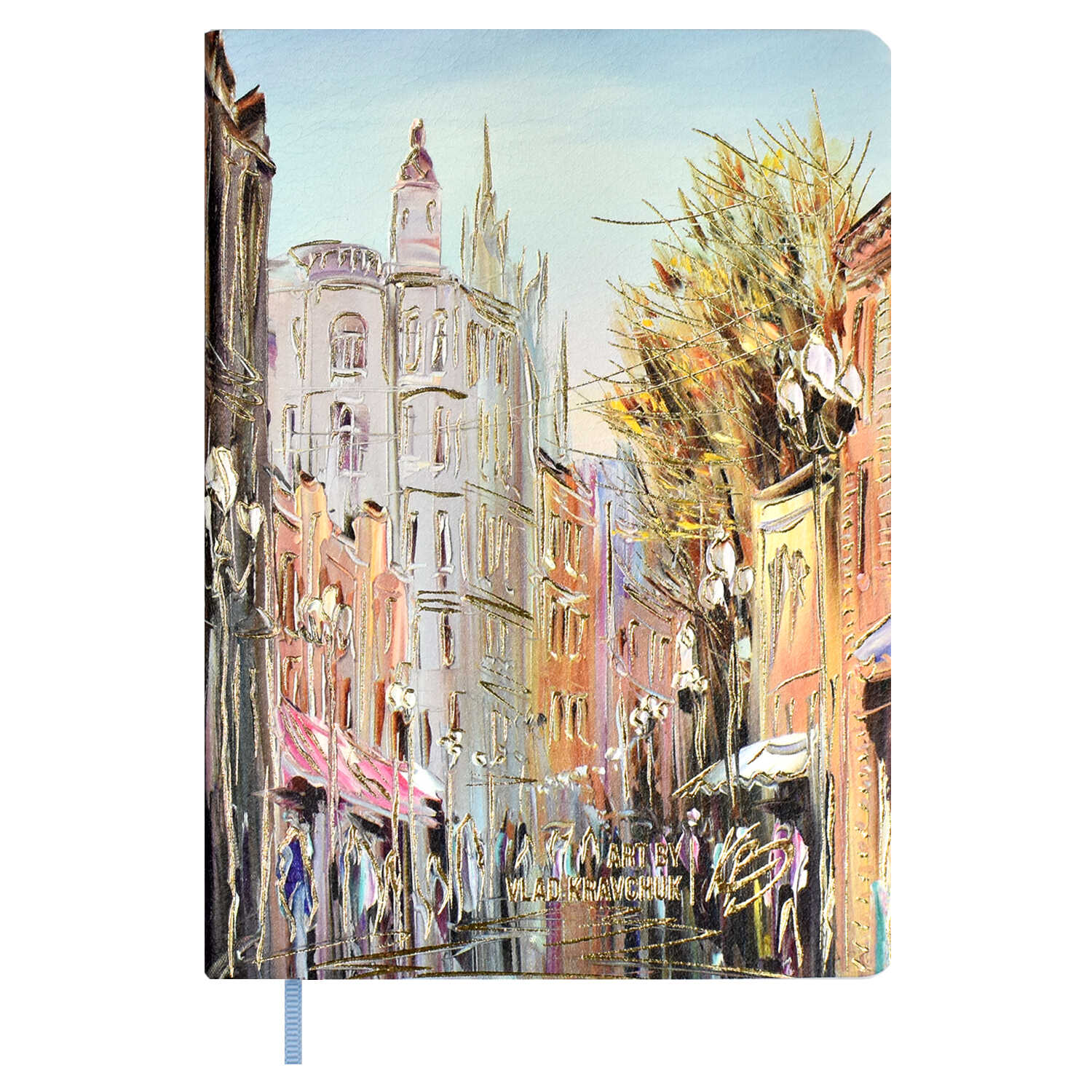 Ежедневник недатированный ESCALADA, by VLAD KRAVCHUK, формат А6+, 120 л., мягкий переплёт, искусстве