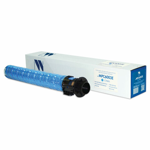 Картридж лазерный NV PRINT (NV-MPC6003EC) для Ricoh MP C4503SP/C4504SP/C4504ASP, голубой, ресурс 225