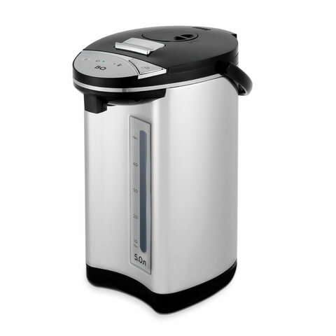 Термопот на 5 литров, 3 режима подачи воды BQ (БИ-КЬЮ) TP500, 750 Вт, 1 температурный режим, стально