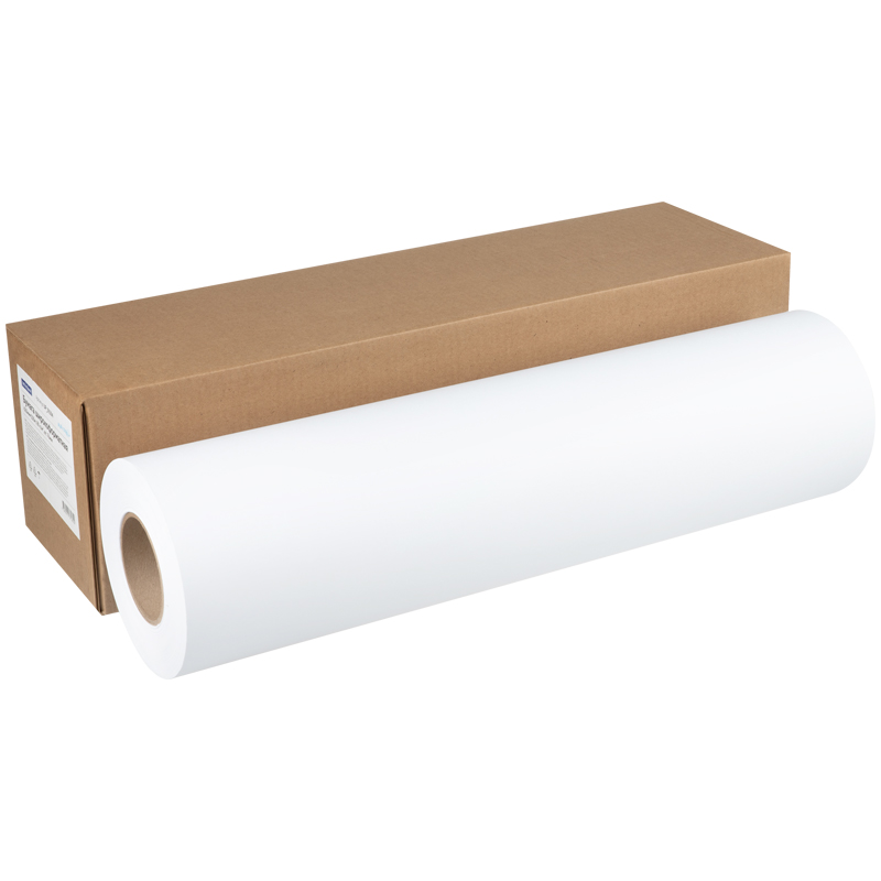 Бумага широкоформатная OfficeSpace, 620мм*150м, 80 г/м², вт. 76 мм, для инженерных машин