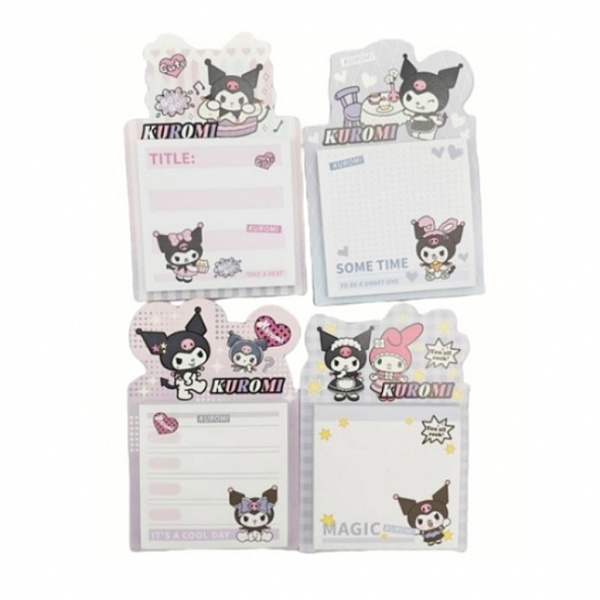 Стикеры для заметок бумажные 50х50 мм, 65 шт., CENTRUM "Куроми"