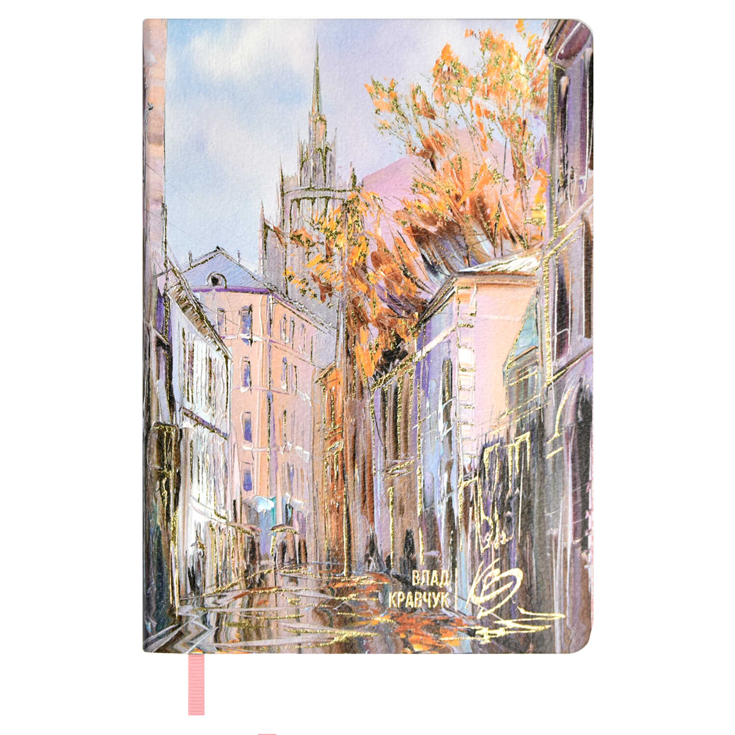 Ежедневник недатированный, А6+ 120 л., Escalada by VLAD KRAVCHUK МОСКВА,мягкий переплёт