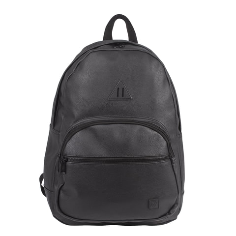 Рюкзак BRAUBERG молодежный, с отделением для ноутбука, "Урбан", искусственная кожа, черный, 42х30х15