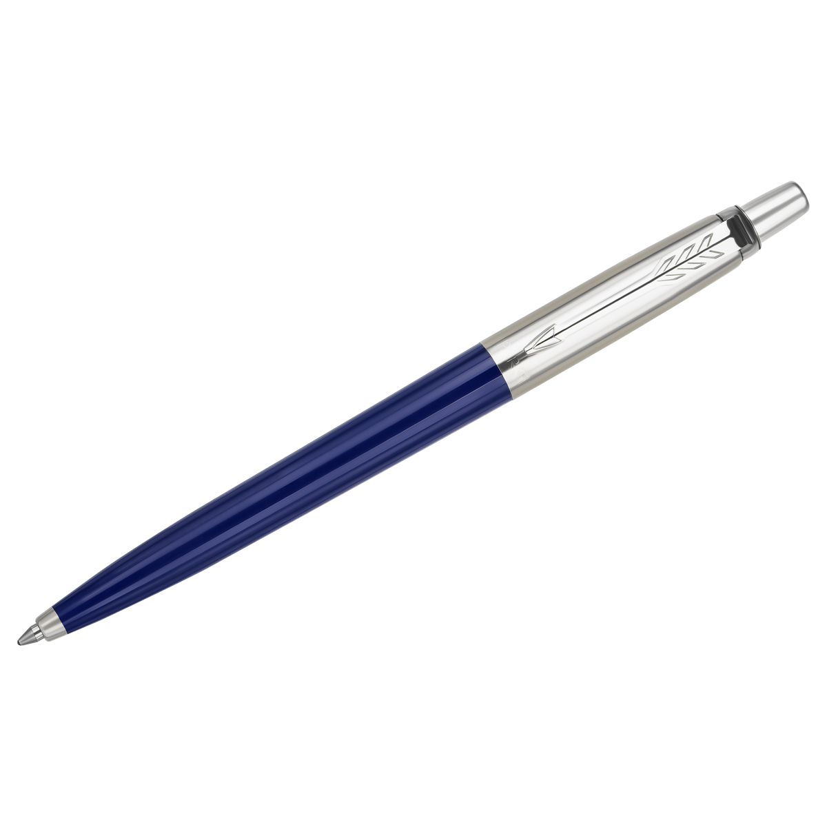 Ручка шариковая Parker "Jotter Originals Recycled Navy CT" синяя, 1,0мм, кнопочн., подарочная упаков