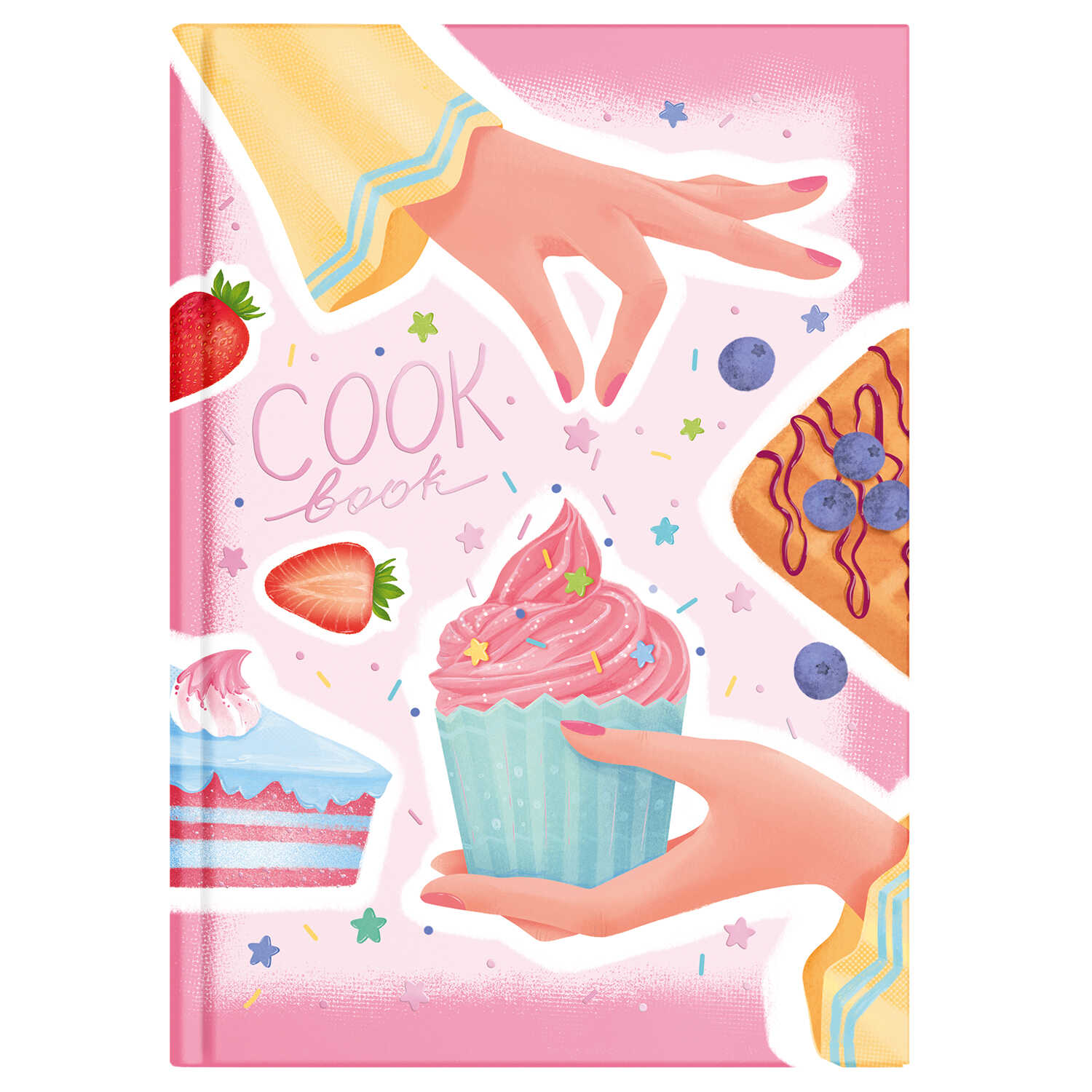 Книга для записи кулинарных рецептов А5 96л, Феникс+ "Десерт"