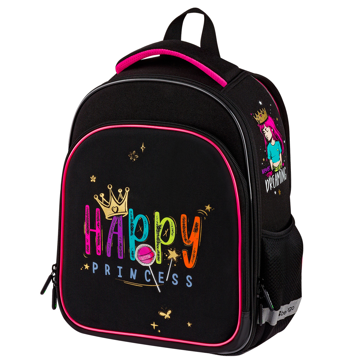 Ранец Berlingo Expert Plus "Candy Princess" 38*29*15см, 2 отделения, 2 кармана, анатомическая спинка