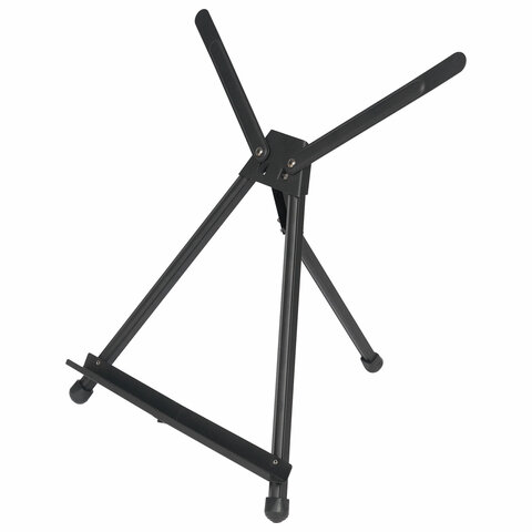 Мольберт настольный алюминиевый складной, 56х37х38 см, в чехле, высота холста до 60 см, BRAUBERG, 19