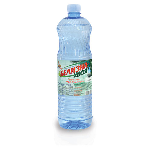 Средство для отбеливания, дезинфекции и уборки 1 л, Белизна "Хвоя" (хлора 15%-30%), без запаха хлора