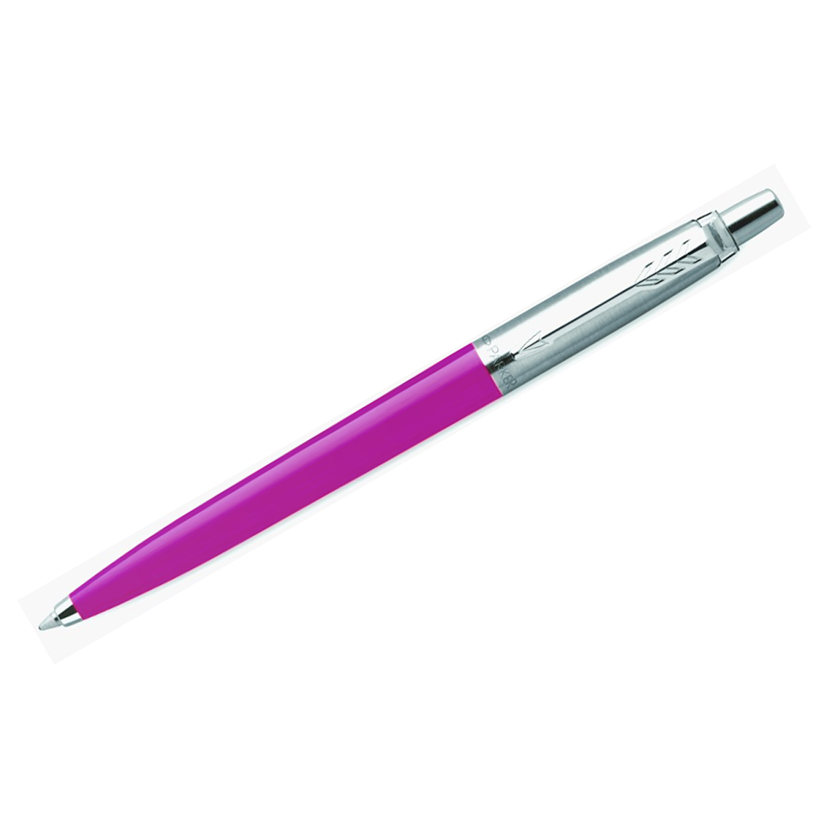 Ручка шариковая Parker "Jotter Originals Recycled Magenta" синяя, 0,8мм, кнопочн., пластик. корпус, 
