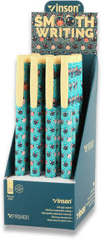 Ручка шариковая VINSON A1 синяя, 0,7 мм.