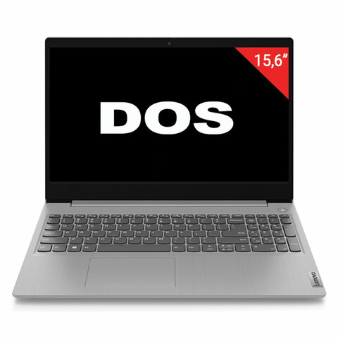 Ноутбук LENOVO IdeaPad IP3 15.6" INTEL Core i5-1035G1 1 ГГц, 8 ГБ, SSD 512 ГБ, NO DVD, DOS, серый, 8
