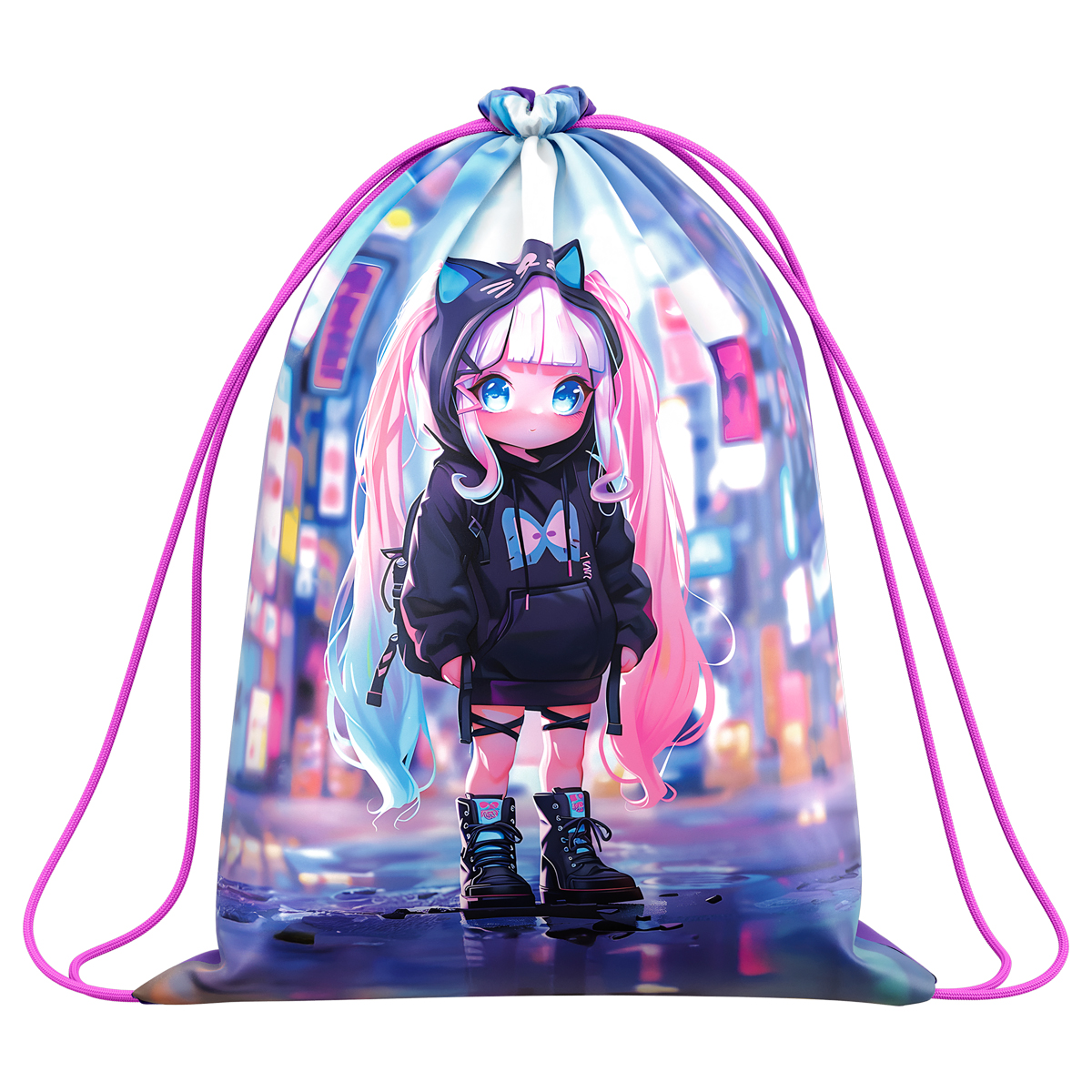 Мешок для обуви 1 отделение ArtSpace "You can", 340*420мм