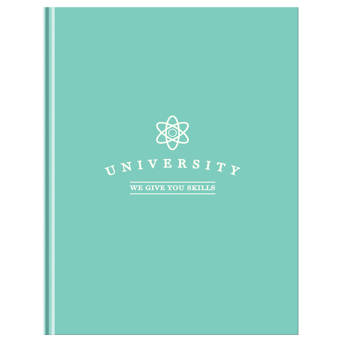 Записная книжка А5 64л. BG "University", soft-touch ламинация, блок-еженедельник