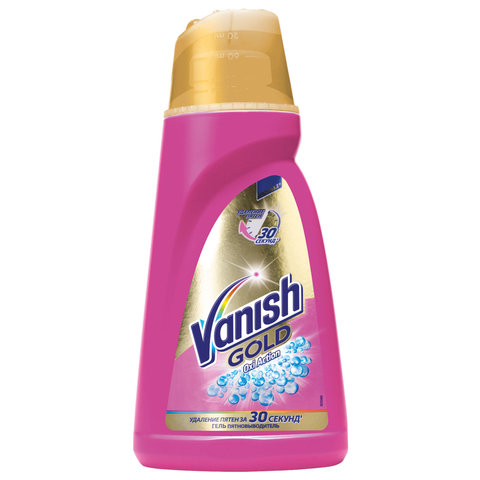 Средство для удаления пятен 1 л, VANISH (Ваниш) Gold, "Oxi Action", гель, 3023607