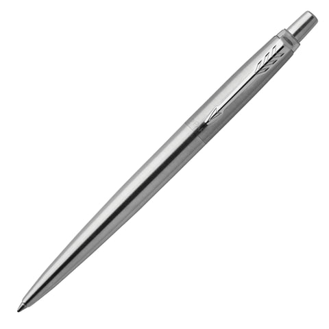 Ручка гелевая PARKER "Jotter Stainless Steel CT", корпус серебристый, детали из нержавеющей стали, ч