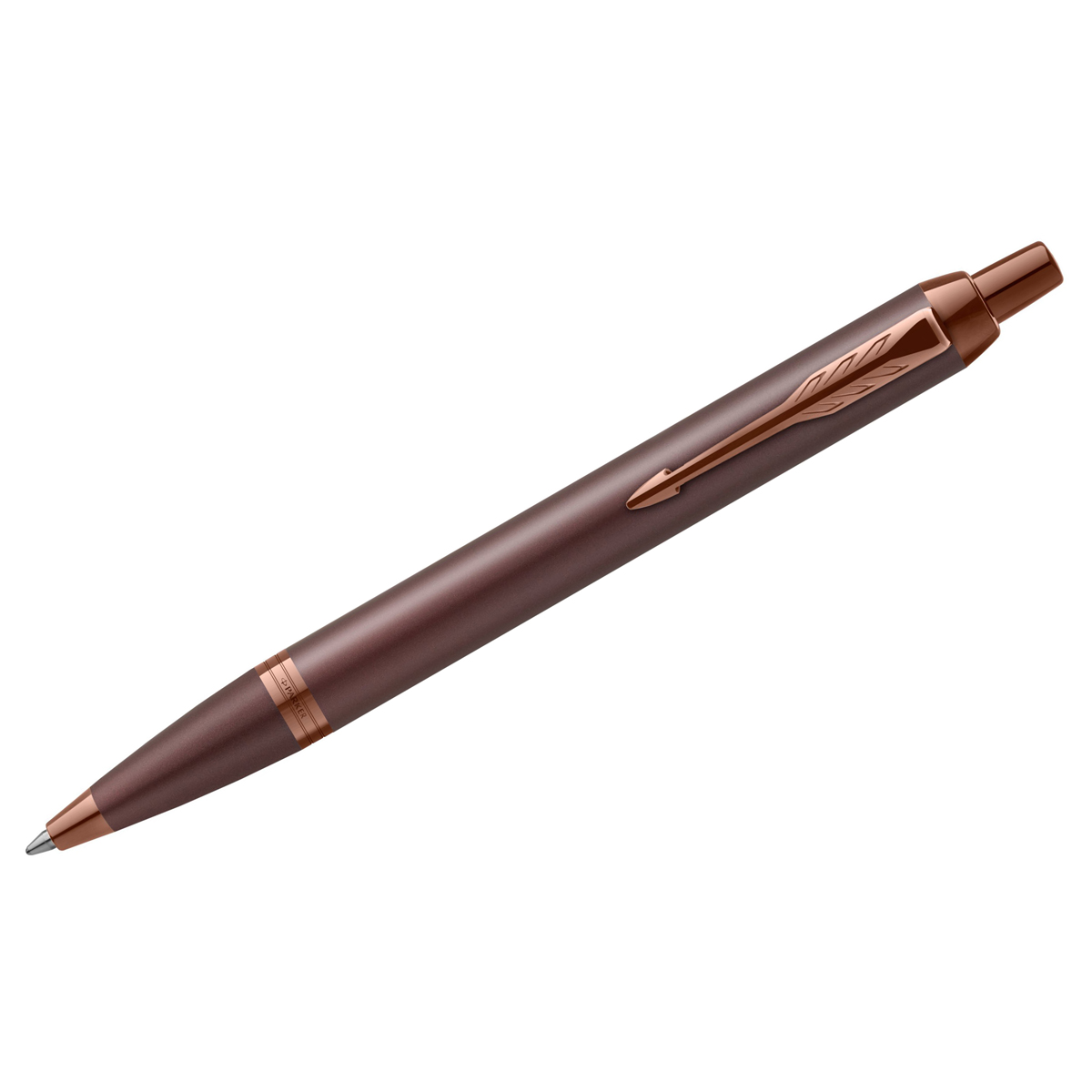 Ручка шариковая Parker IM Monochrome K328 (2190514) Burgundy PVD M син. черн. подар.кор.