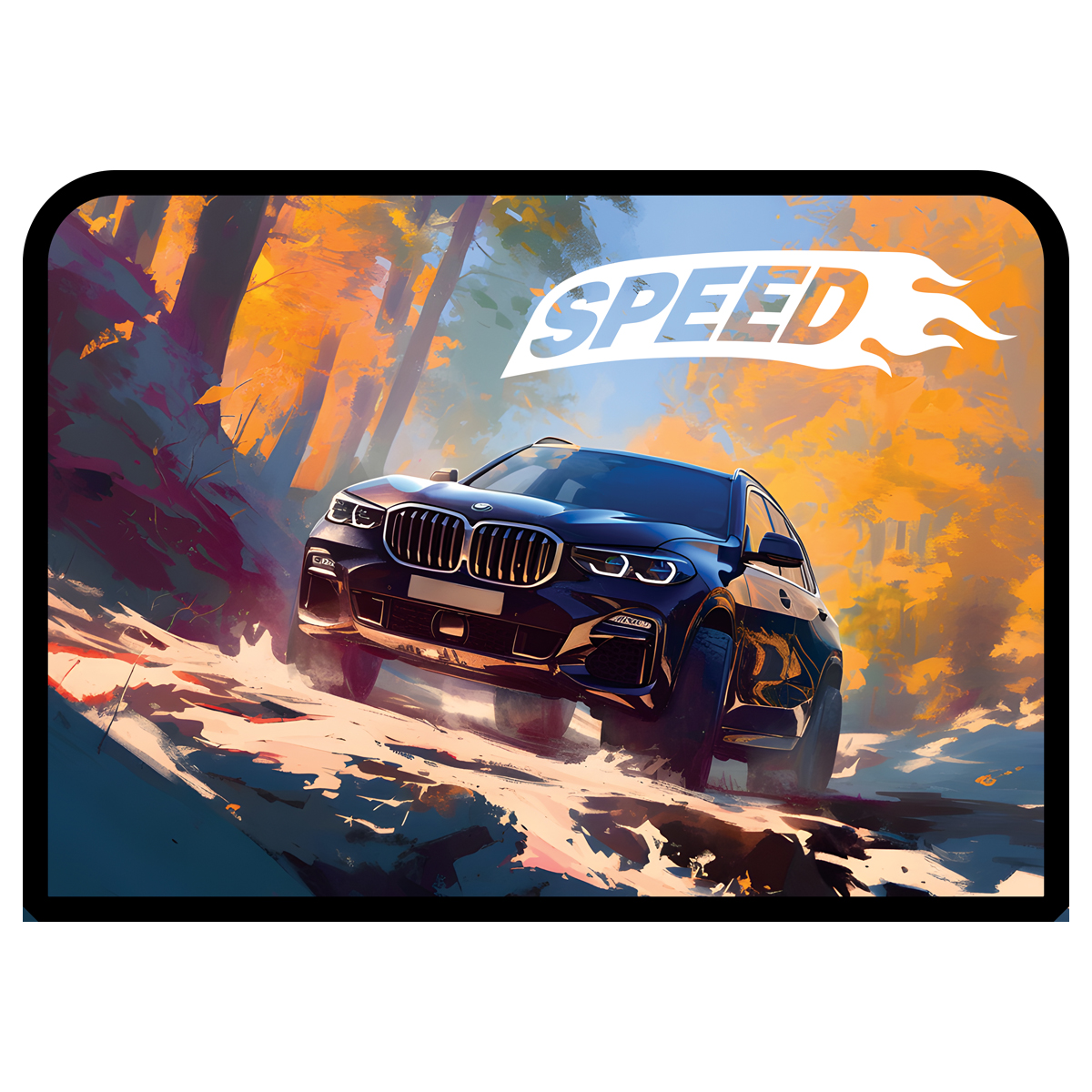 Папка для тетрадей 1 отделение, ArtSpace "Off-road", А5, пластик, на молнии