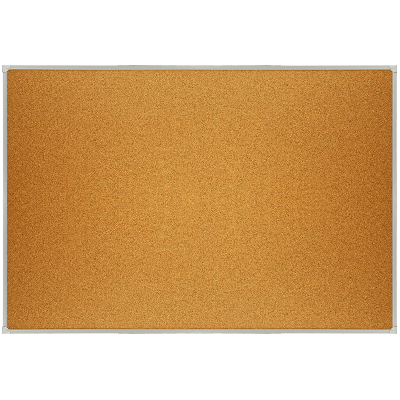 Доска пробковая OfficeSpace, 100*150см, алюминиевая рамка